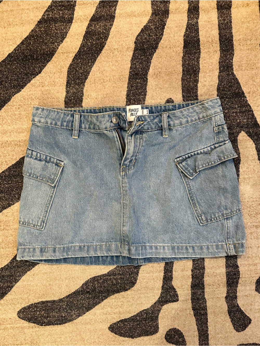 Princess Polly Blue Denim Skirt